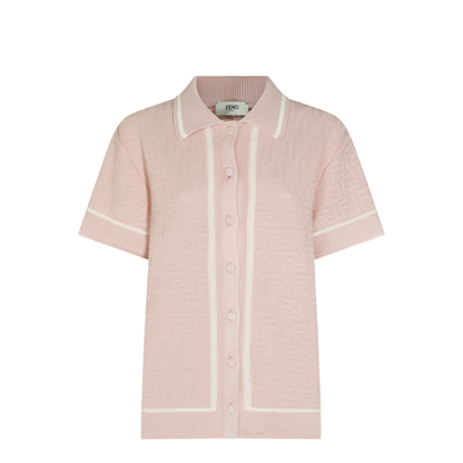 MAYFEYR - Fendi - Polo Shirt - Pink - FZE584AV8QF1WX8