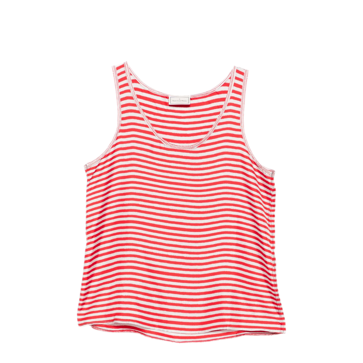 MAYFEYR - Pierre Louis Mascia - Red Striped Top - ALOESCAN12778518248101