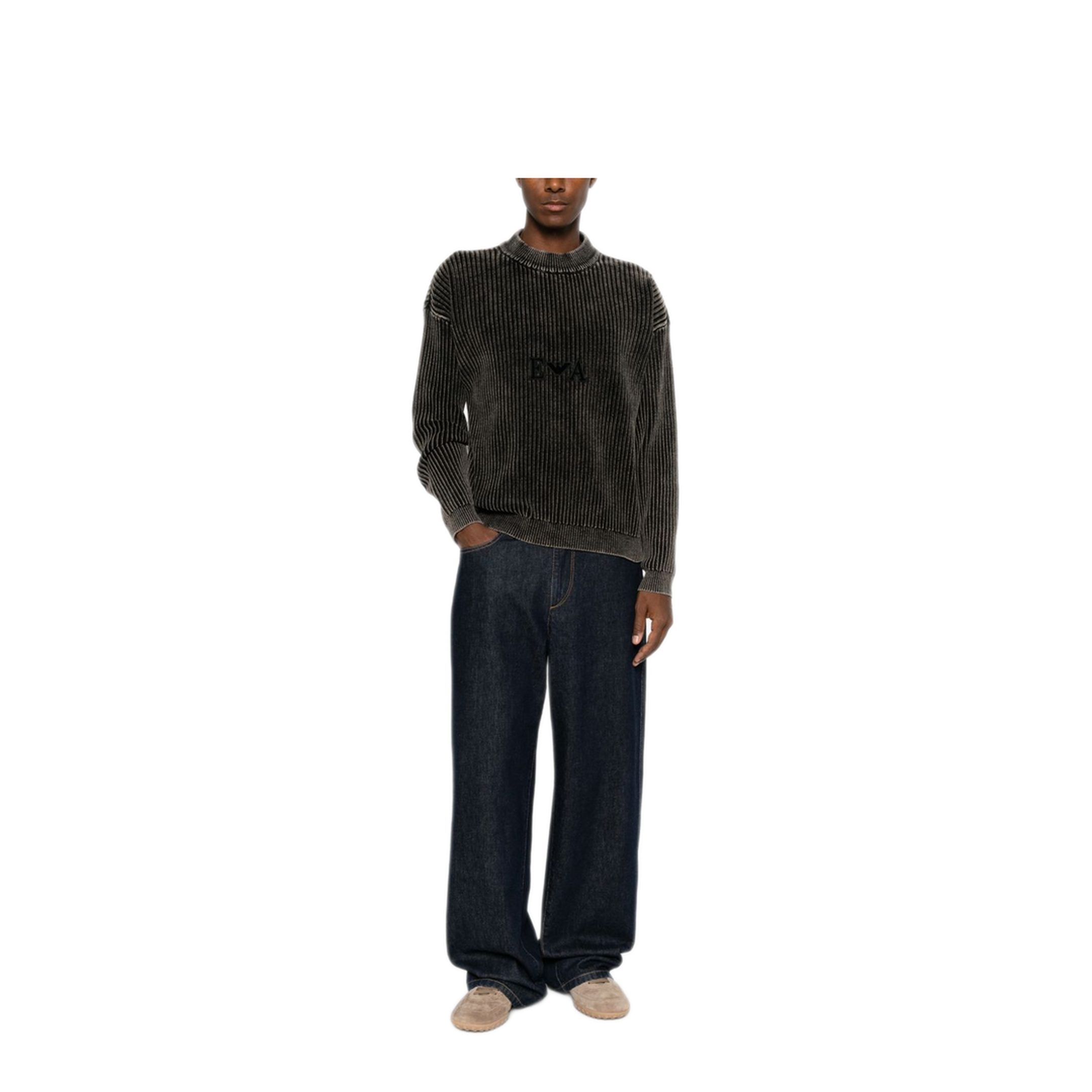 MAYFEYR - Emporio Armani - Capsule Sweaters Brown - EM006450AF29845F6008