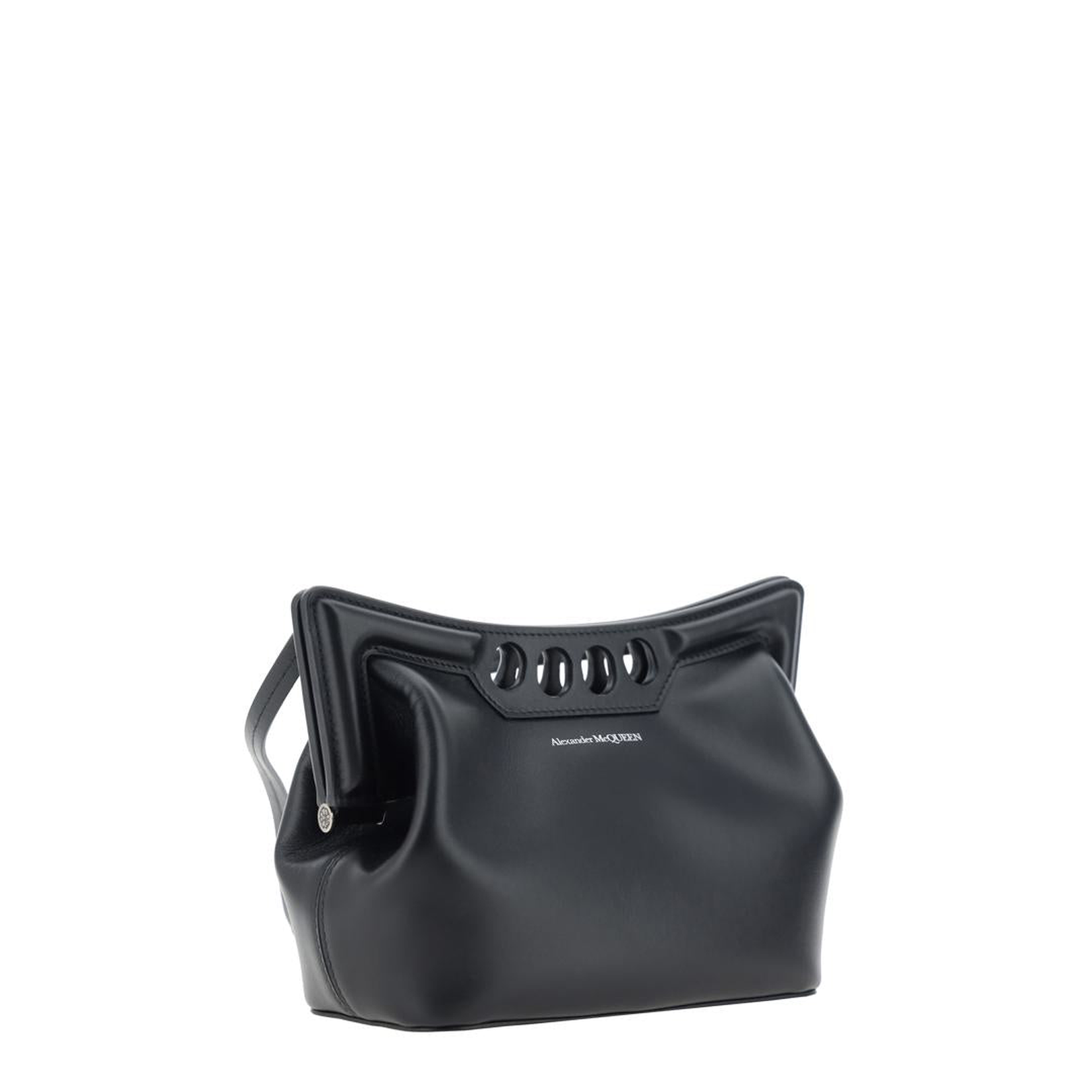 Mini Peak Leather Shoulder Bag