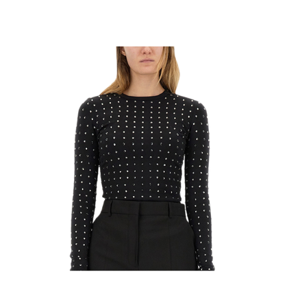 MAYFEYR - Sportmax - Negus Top With Crystals - 2512941031600141002