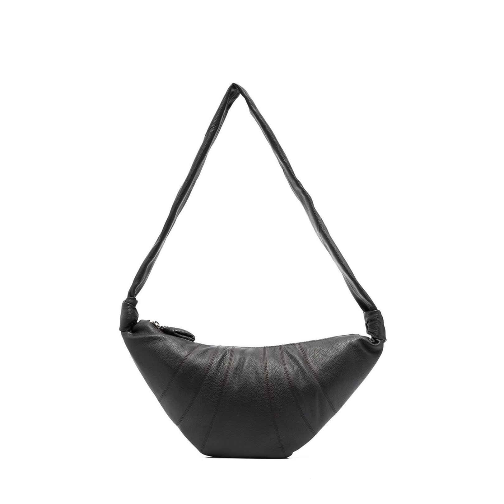 Croissant medium leather shoulder bag
