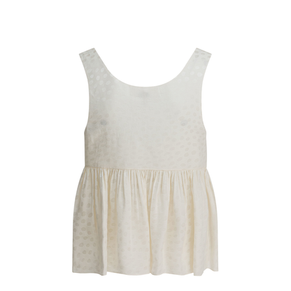 MAYFEYR - Chloè - Silk Peplum Top - CH26SHT30310107