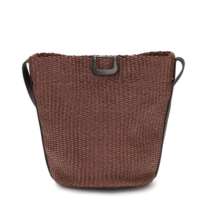 MAYFEYR - Brunello Cucinelli - Small Sartorial Bucket Bag In Raffia - MB96D2800