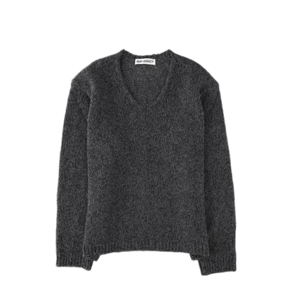 MAYFEYR - Our Legacy - Twisted Ash Grey Wool Sweater - M4263LASLUBTWISTEDASHGREYWOOL