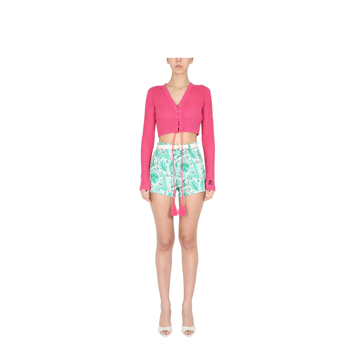 Linen Knitwear Pink