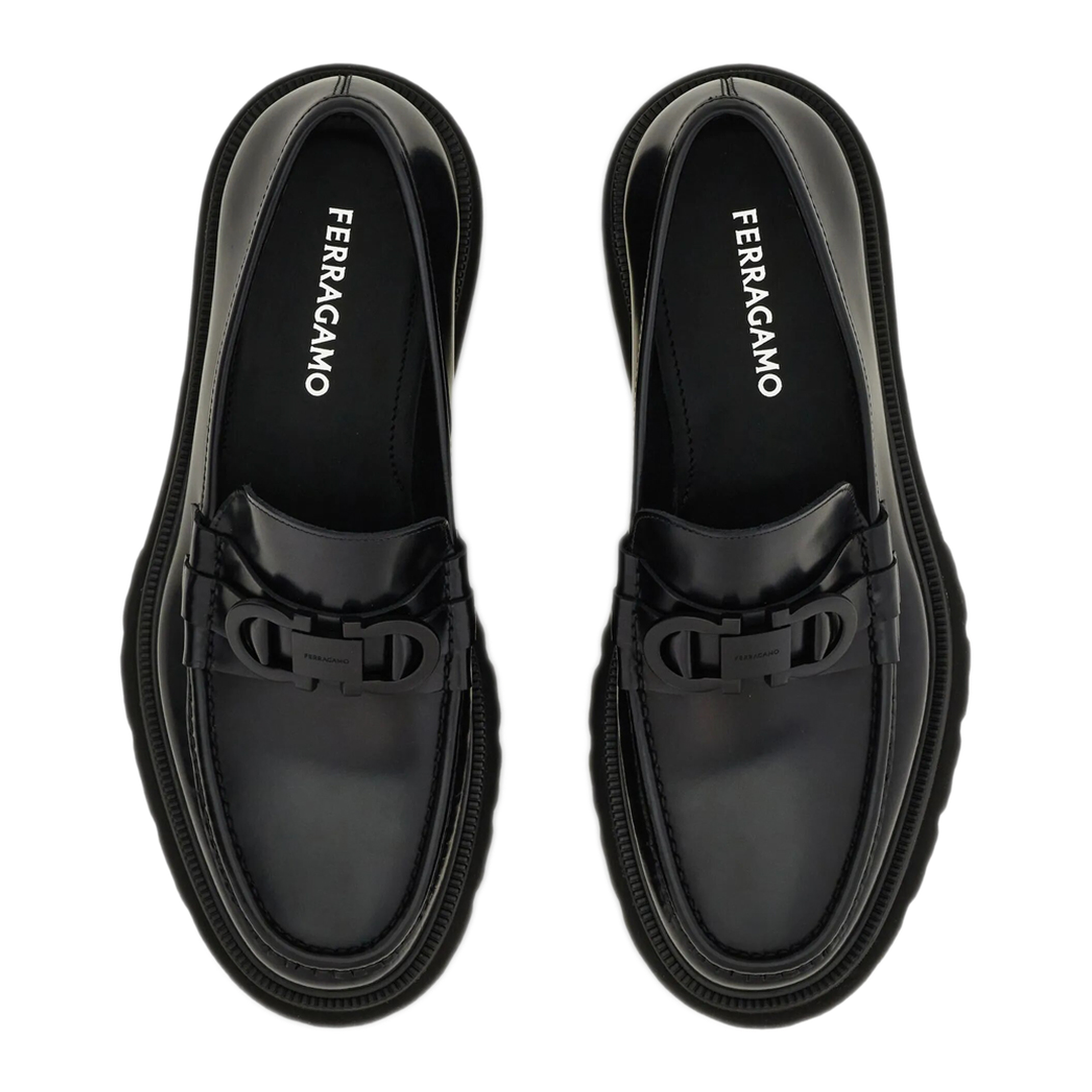 MAYFEYR - Ferragamo - Gancini Ornament Loafers - 0282490794899