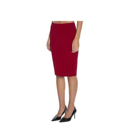 Pencil Skirt in Red