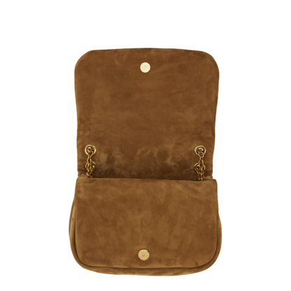Jamie 4.3 Mini Suede Crossbody - Light Brown
