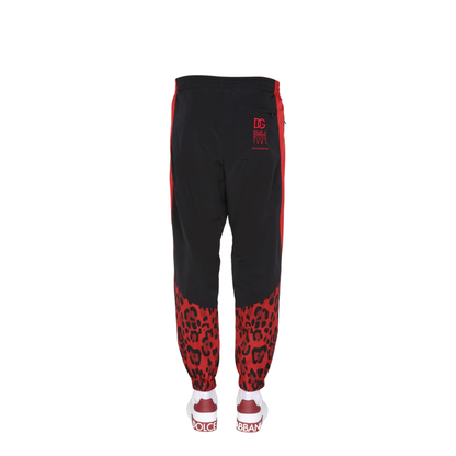 Jogging Pants with Animal Print