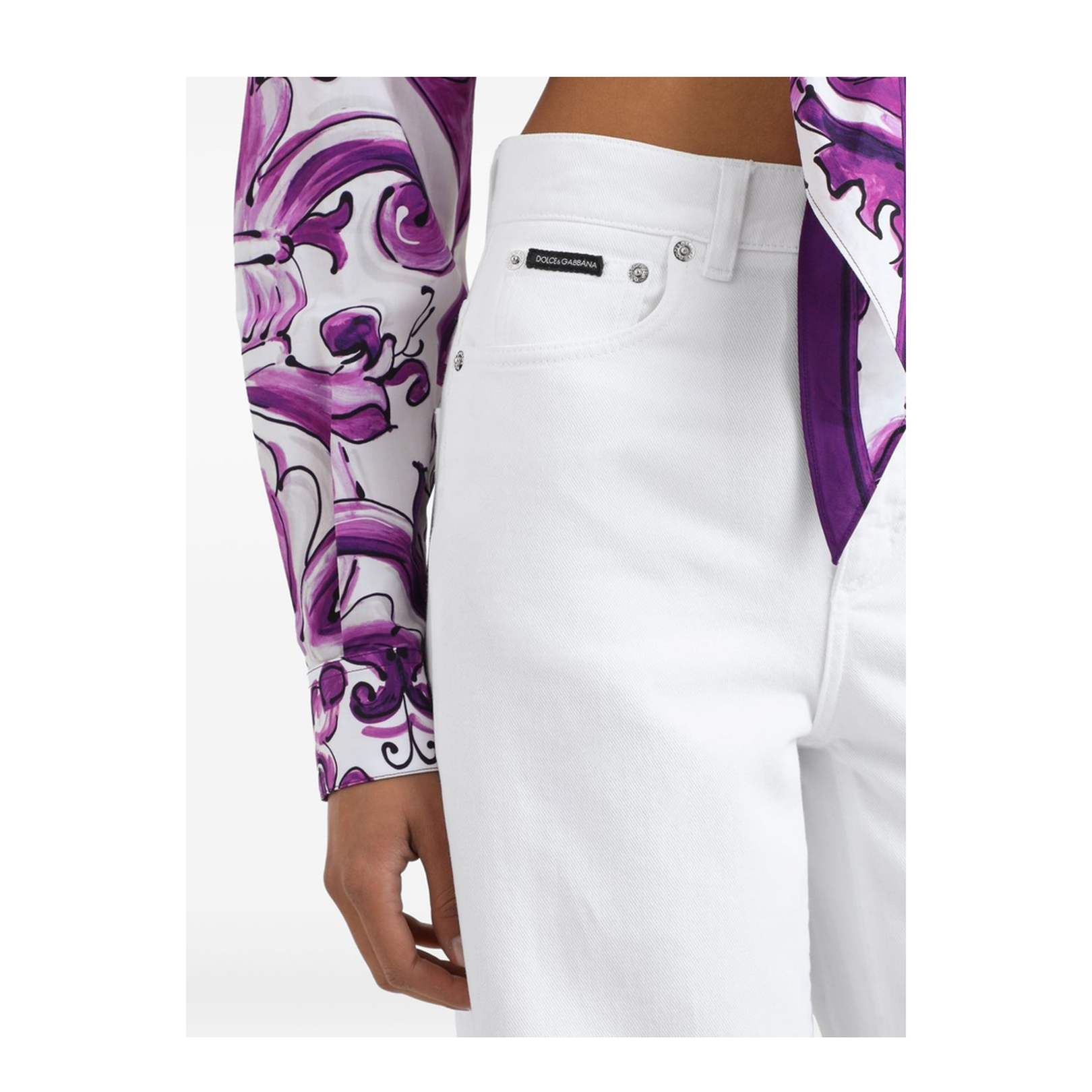 Classic White Jeans