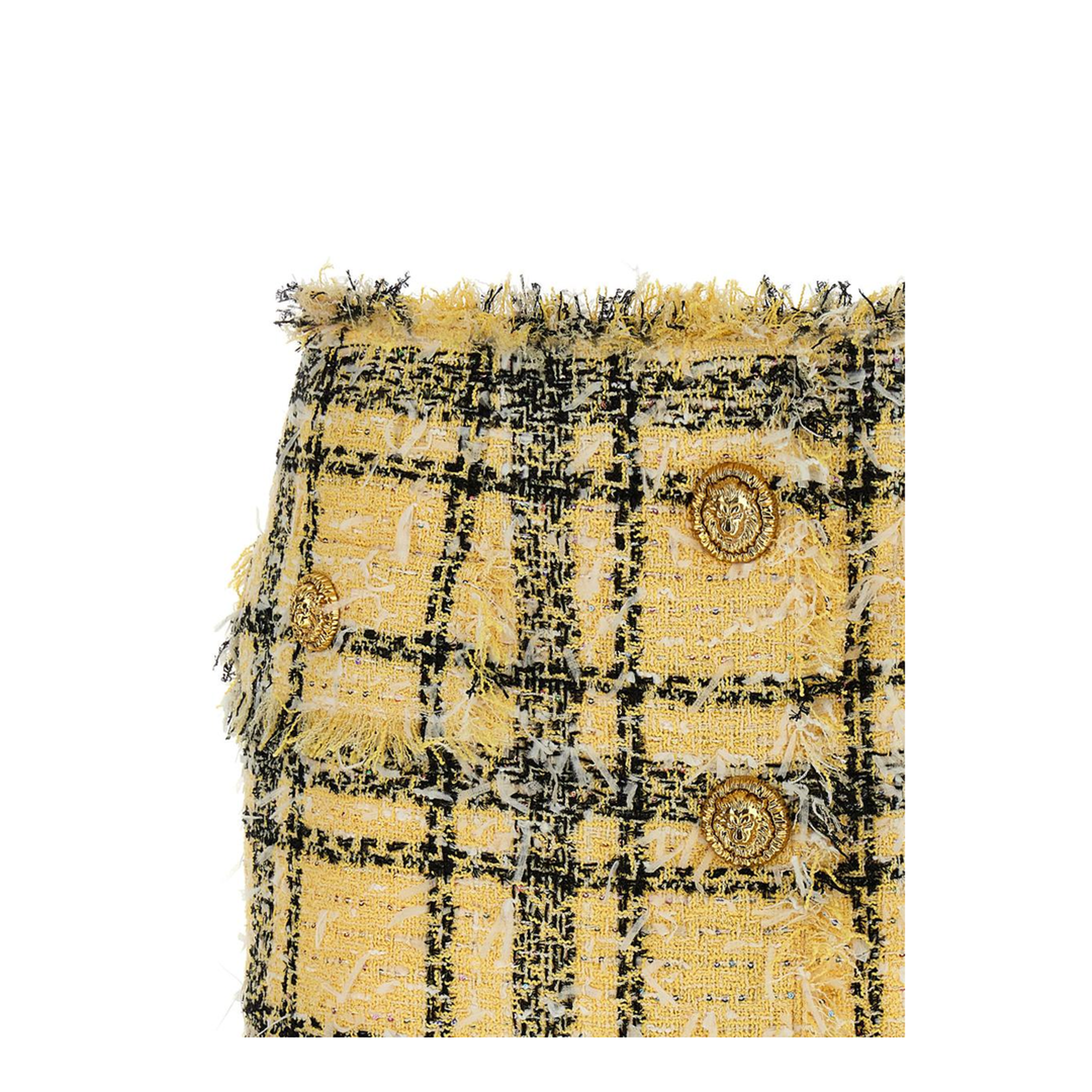 Lurex Tweed Skirt
