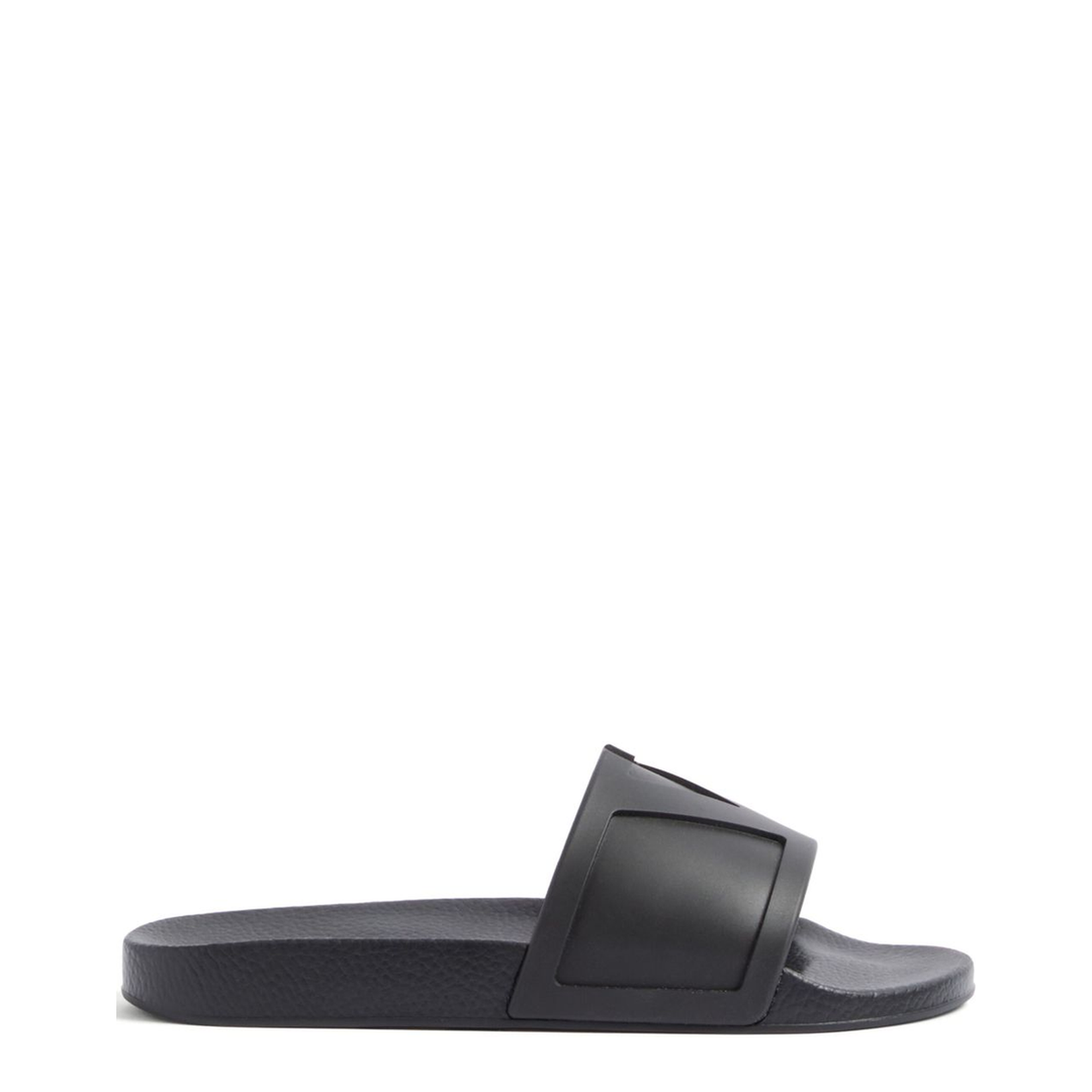 Maxi VLogo Signature Single Toe Strap Moulded Footbed Flat Rubber Sole