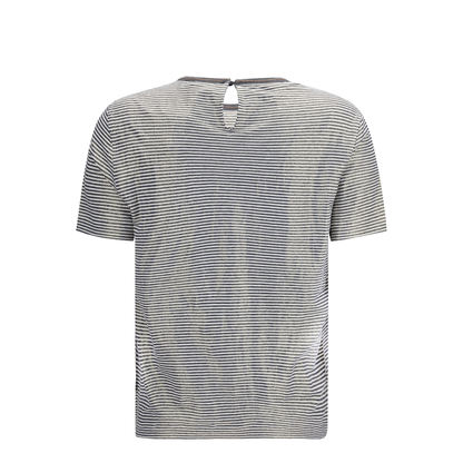 MAYFEYR - Brunello Cucinelli - Striped Short-Sleeve Crewneck T-Shirt - MQ977DU500