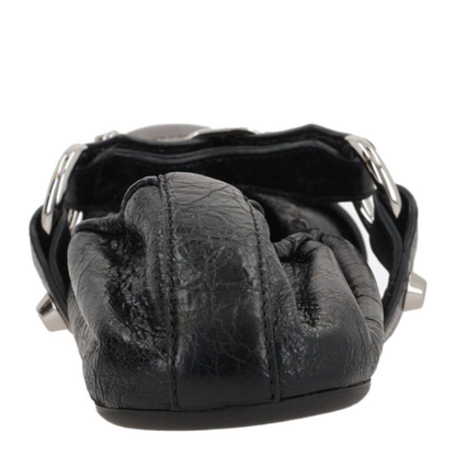 City Ballerina in Black/Silver