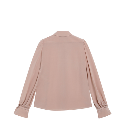 Pink Silk Shirt