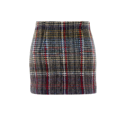 MAYFEYR - Missoni - Embroidered Wool Mini Skirt - DS26WH09BC006KSMSQX