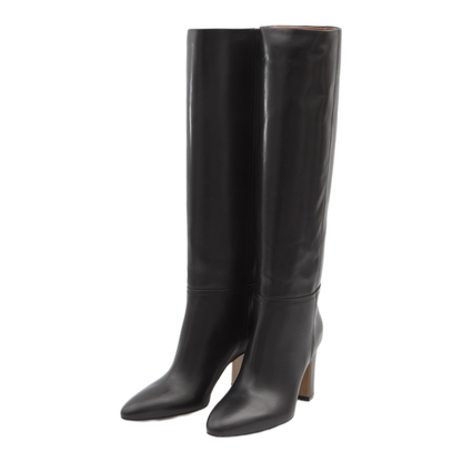 MAYFEYR - Paris Texas - Knee High Black Nappa Tube Boots - PX1683XVT01BLACK