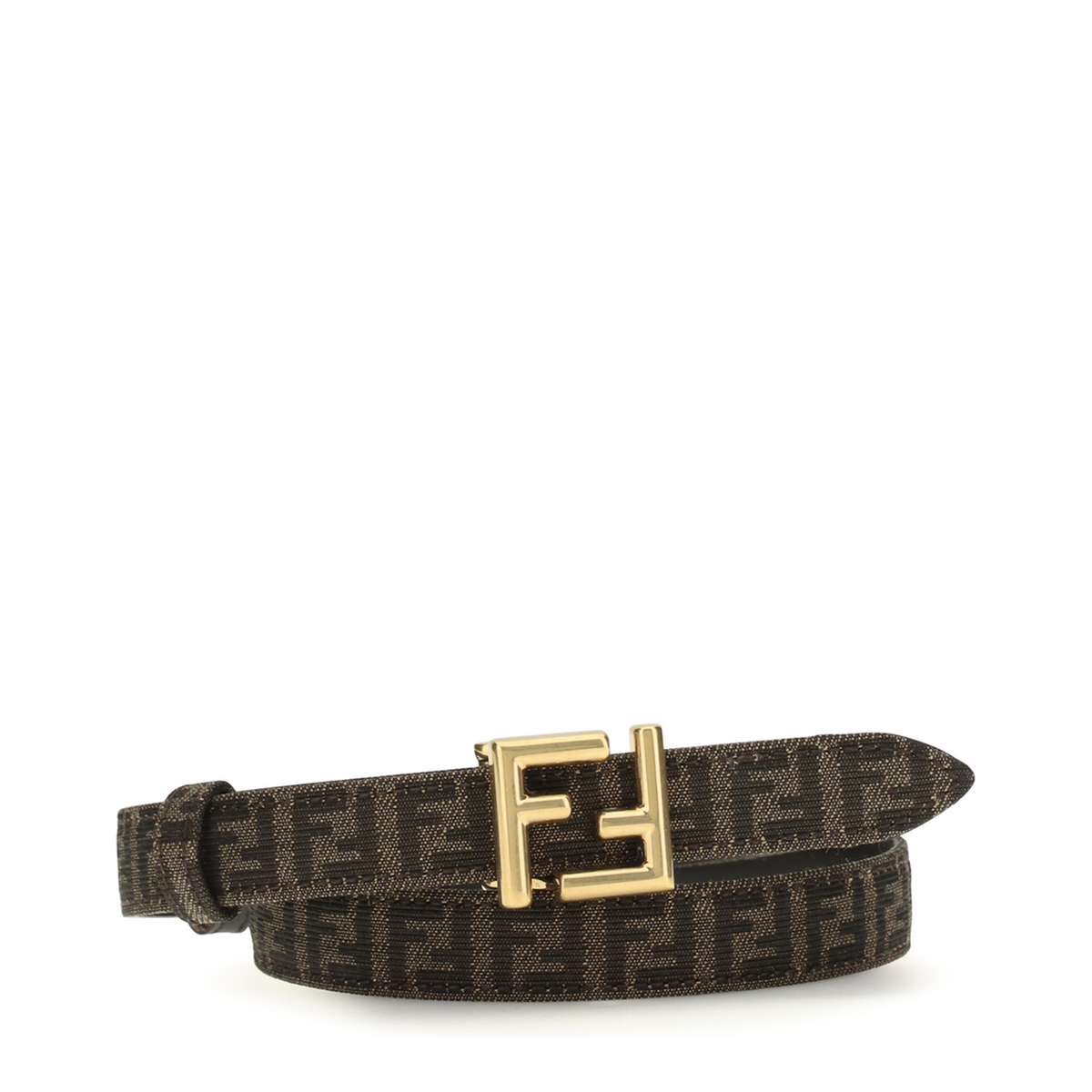 MAYFEYR - Fendi - Reversible Belt With Ff Facquard Fabric - 8C0719ARN1F1OQ1