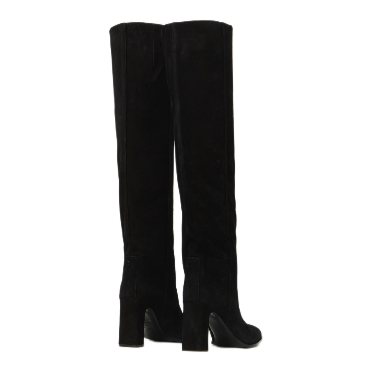 MAYFEYR - Jimmy Choo - Caly Over The Knee 85 Boots - CALYOTK85SUEBLACK