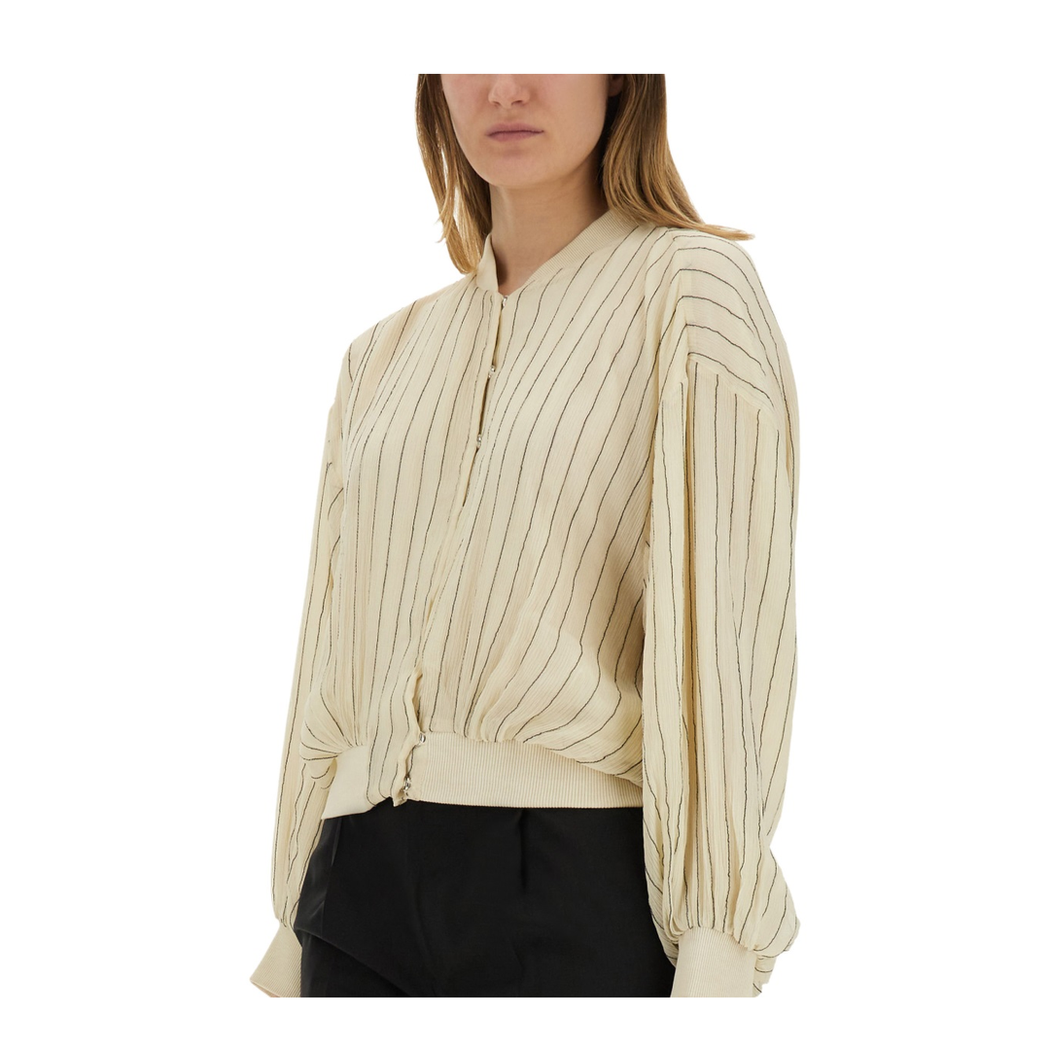 MAYFEYR - Alysi - Silk Bomber Jacket - 205912P5219MERIN
