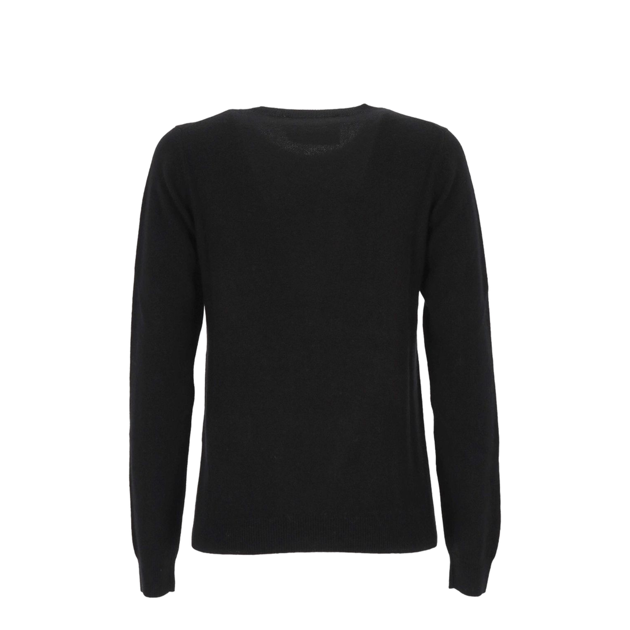 Black Semur Cashmere Sweater