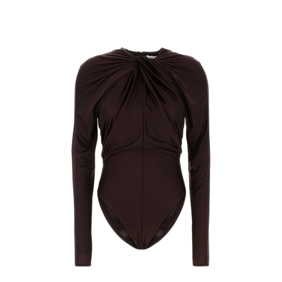 MAYFEYR - Balmain - Twist Detail Viscose Jersey Body - TO0000000014A51