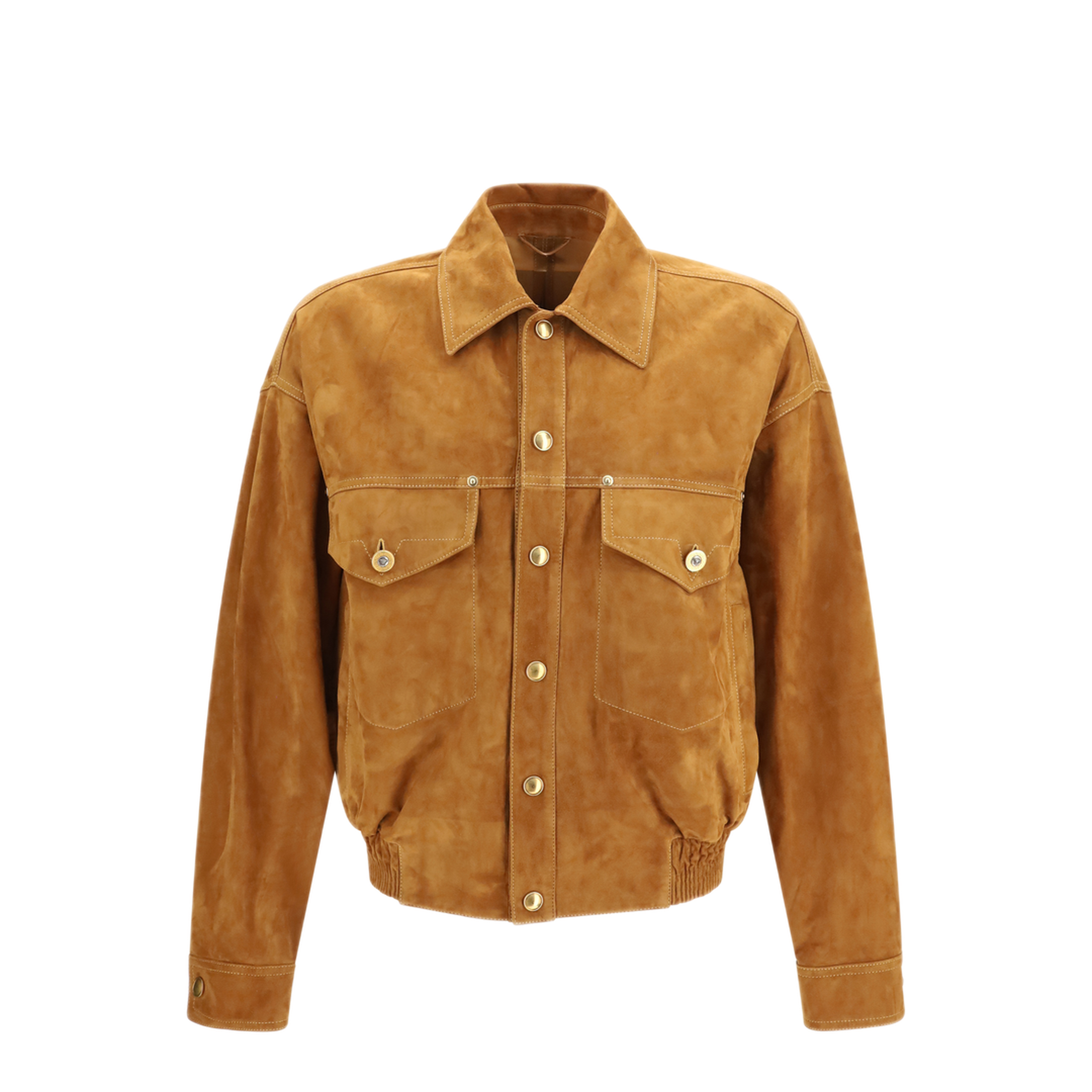 MAYFEYR - Versace - Leather Button Jacket - 10253901A18380