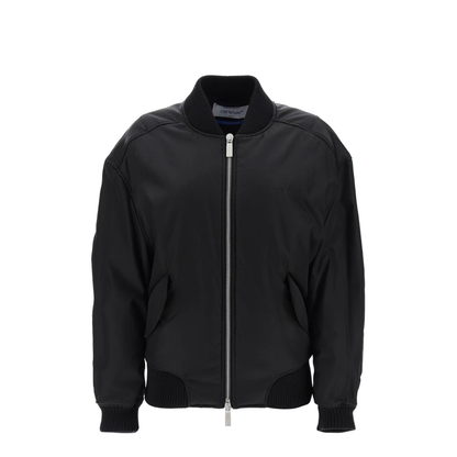 Nylon Twill Bomber Jacket