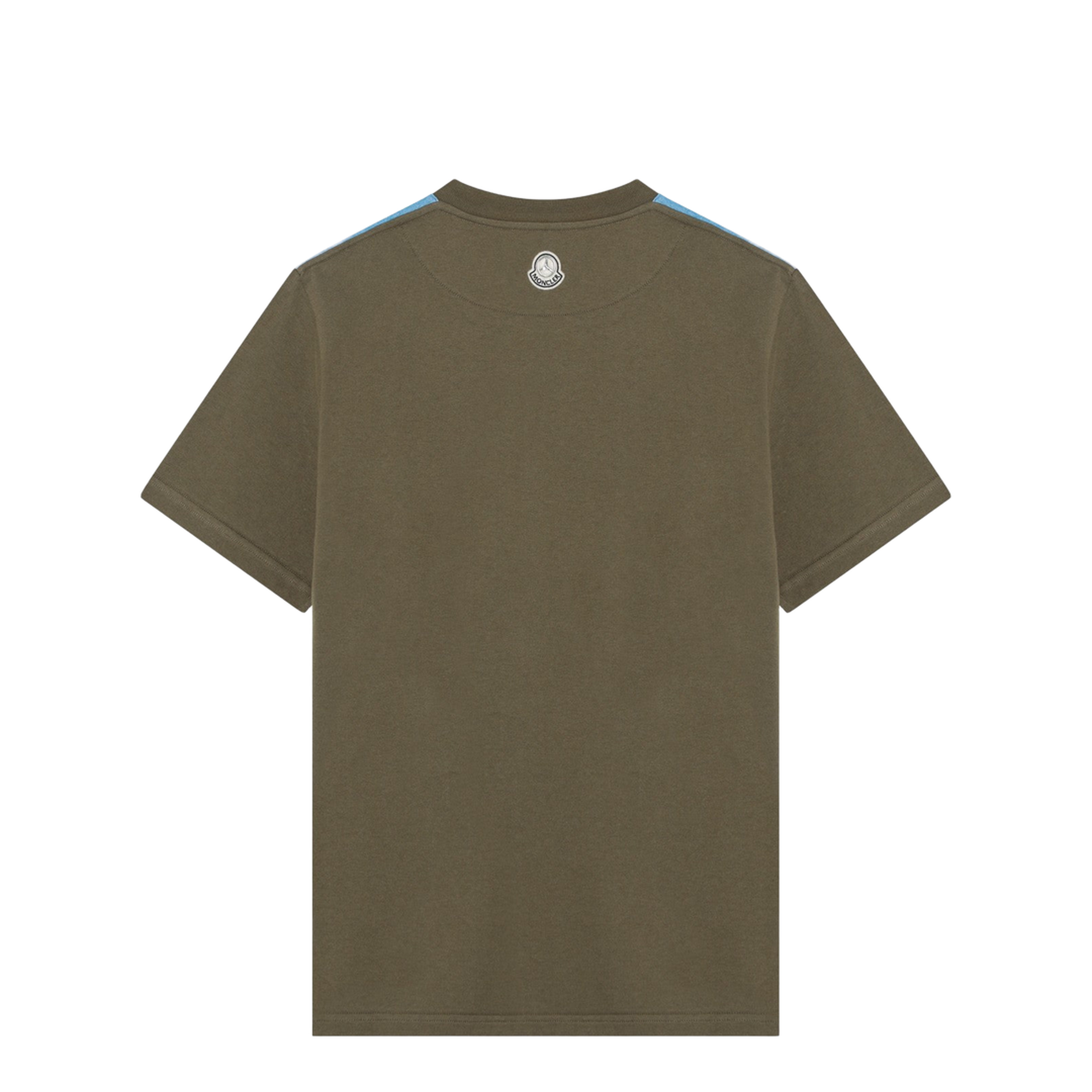 Green Printed Cotton T-Shirt