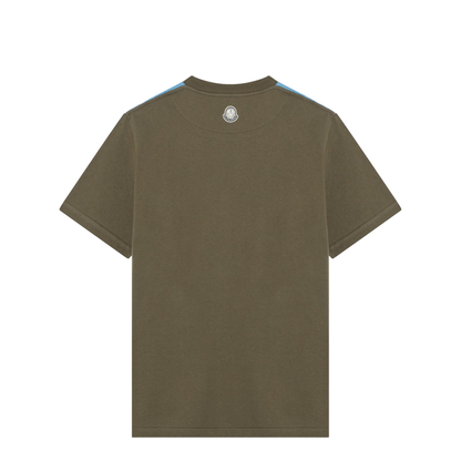 Green Printed Cotton T-Shirt