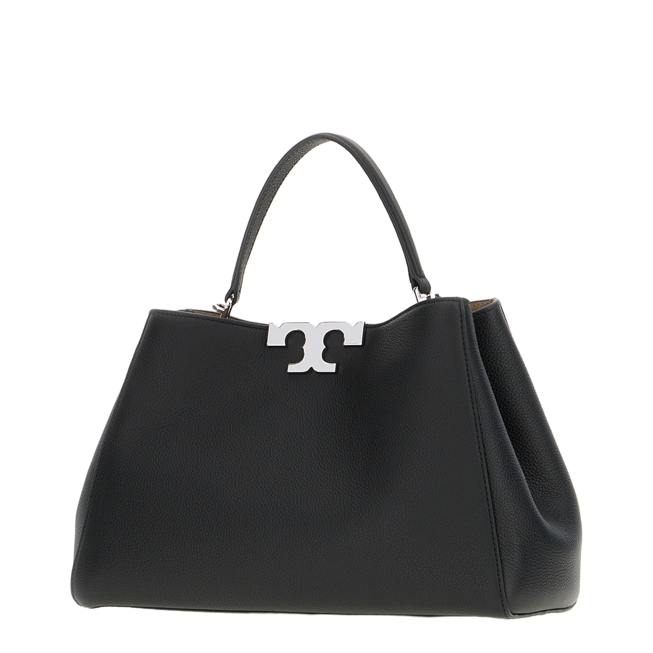Eleanor Soft Satchel Black