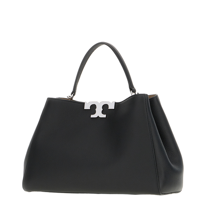 Eleanor Soft Satchel Black