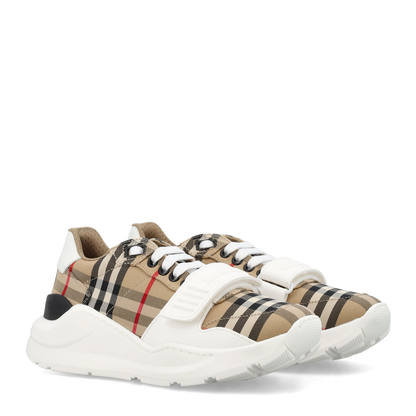 Vintage Check Touch-Strap Sneakers
