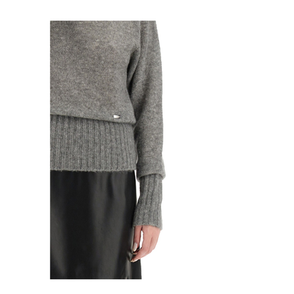 Boat-Neck Sweater