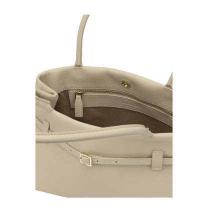MAYFEYR - Manu Atelier - Le Cambon East West Medium Shoulder Bag - 2026143EASTWESTLECAMBONVANILLA