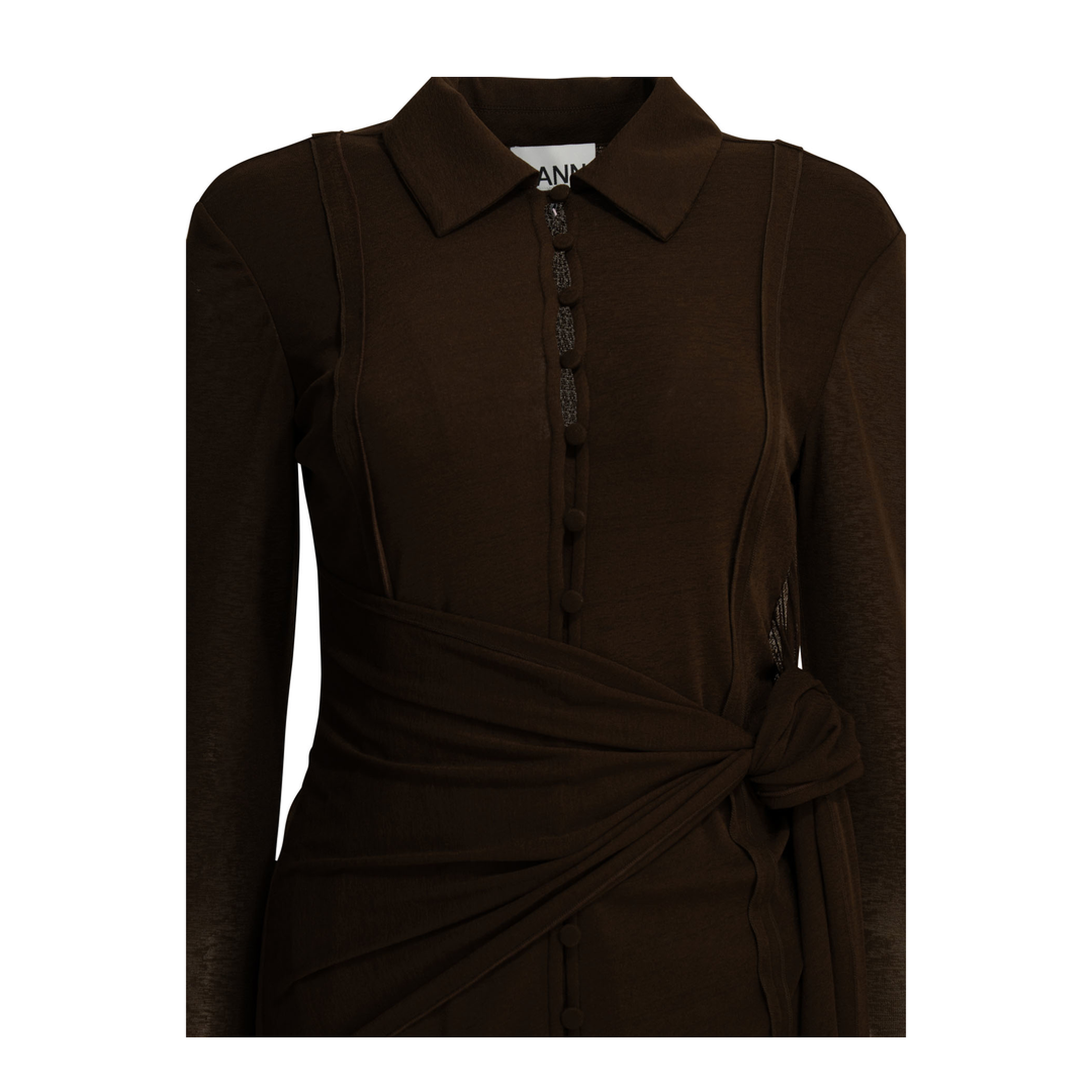 MAYFEYR - Ganni - Short Chemise Dress - A1030222ZWX