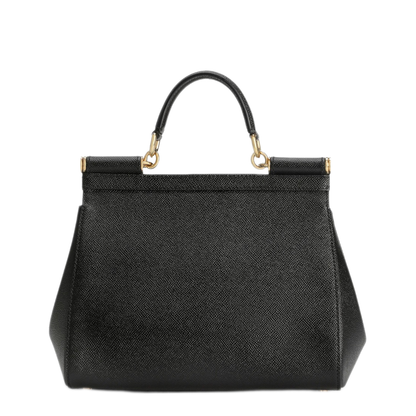 Sicily Grand Calfskin Handbag - Noir