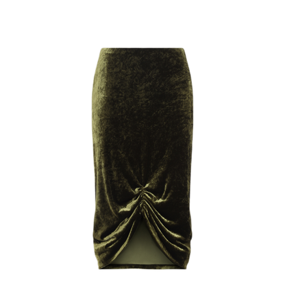 MAYFEYR - Valentino - Viscose Midi Skirt - 8B0RAEZ5A64825