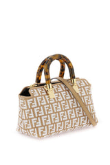 By The Way Mini Raffia Boston Bag, Gold Hardware