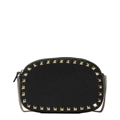 Rockstud Mini Leather Crossbody Bag