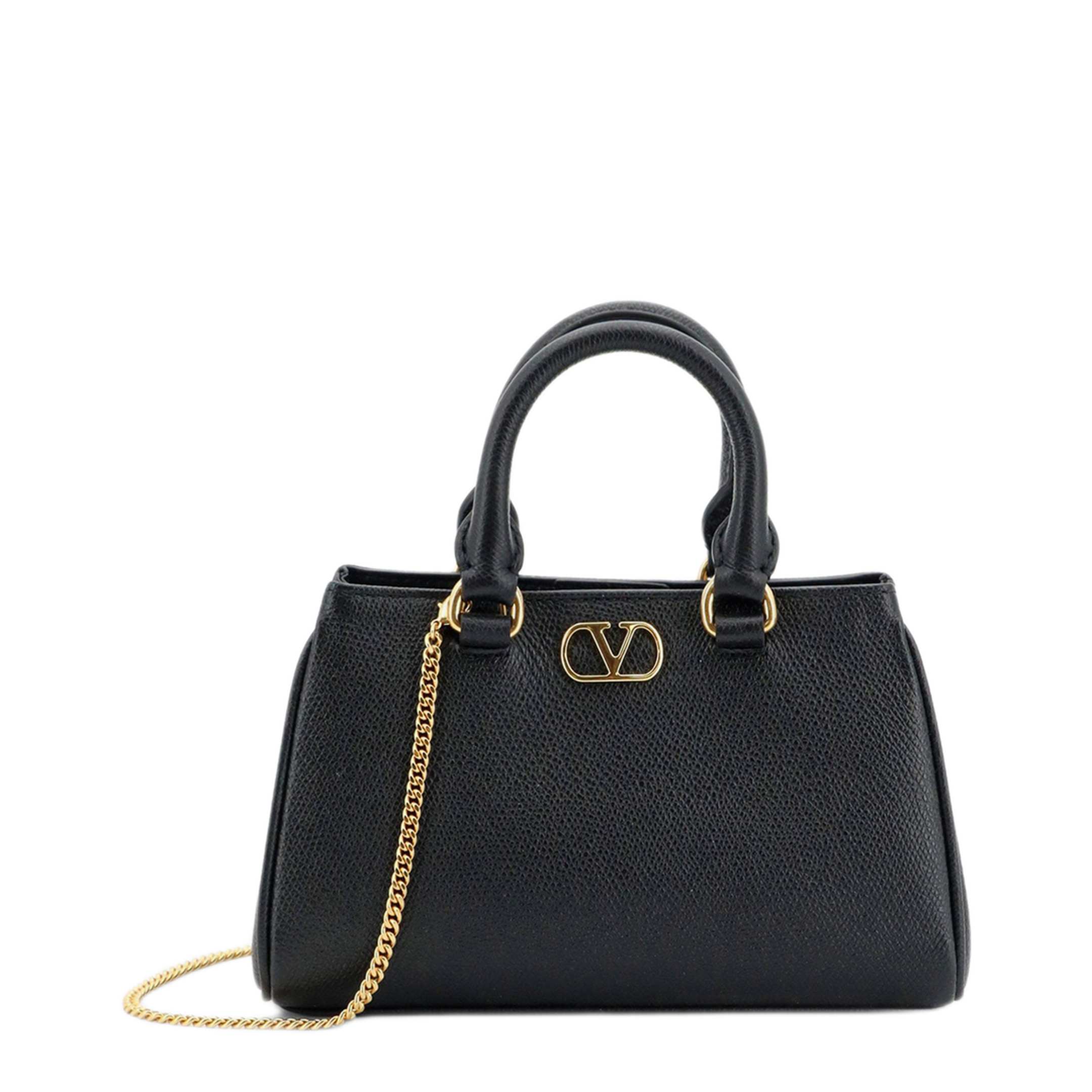 MAYFEYR - Valentino - Vlogo Signature Mini Bag In Grainy Calfskin - 9W2P0BA9SNP0NO