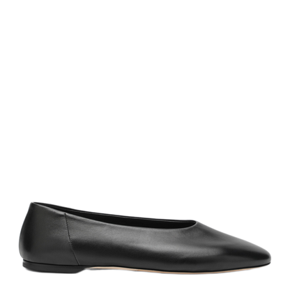 MAYFEYR - Toteme - Slip On Nappa Ballet Flats Black Leather - 263-WAS0313LE0210001