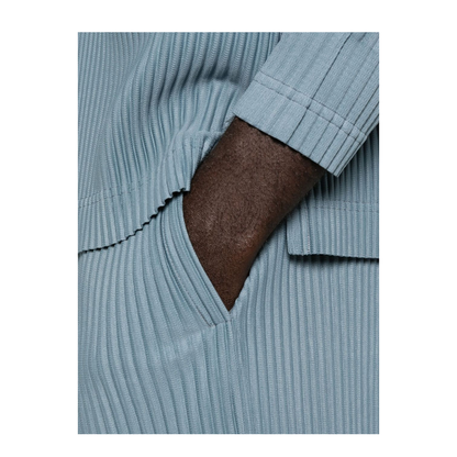 Pleated Design Cropped Pants