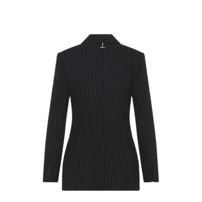 MAYFEYR - Alexander Mcqueen - Pinstripe Lurex Jacket - 857603QJAFX1389