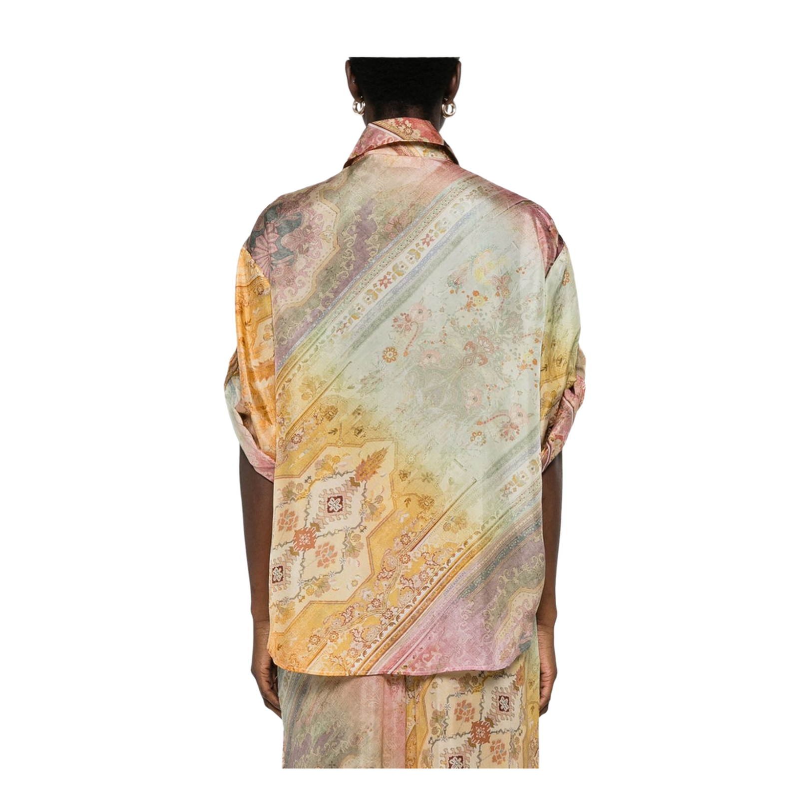 Silk Short Sleeved Shirt