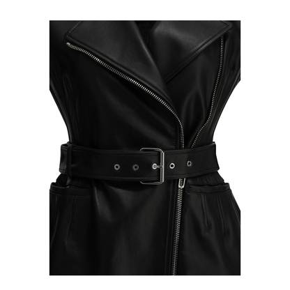 MAYFEYR -  - Sleeveless Leather Jacket - 2622446031600SPXFAVELLA002