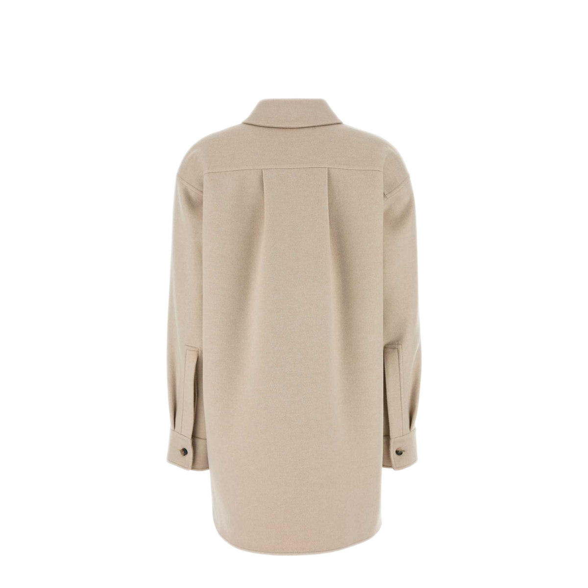 MAYFEYR - Loewe - Sand Flannel Shirt - S359Y02XD5LIGHTBEIGEMELANGE
