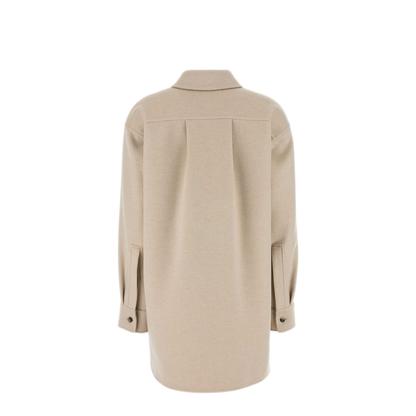 MAYFEYR - Loewe - Sand Flannel Shirt - S359Y02XD5LIGHTBEIGEMELANGE
