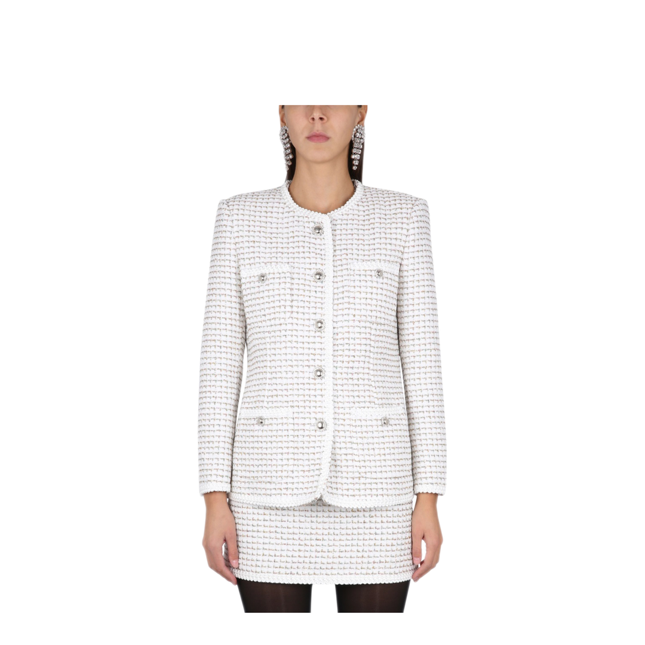 MAYFEYR - Alessandra Rich - Tweed Jacket - FAB3168F3805822